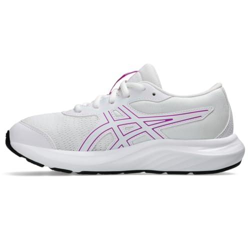 ASICS Kid's Contend 9 Grade School Running Shoes, 2, White/Soothing SEA