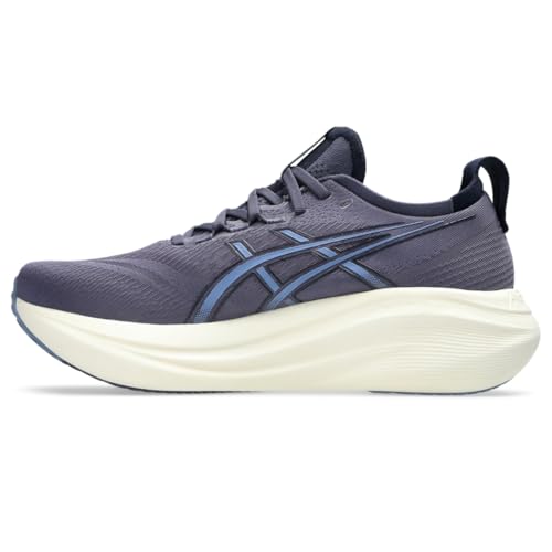 ASICS Men's Gel-Nimbus 27 Running Shoe, 12, Indigo Fog/Denim Blue