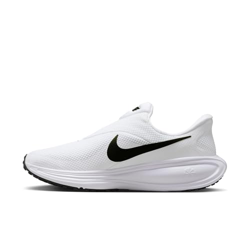Nike Men's Revolution 8 Road Running Shoes, White/Black-Wolf Grey, 11