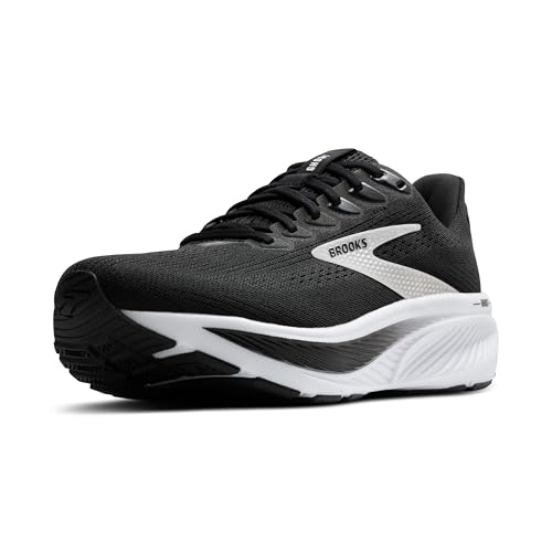 Brooks Men’s Ghost 17 Neutral Running Shoe - Black/Grey/White - 11.5 Medium
