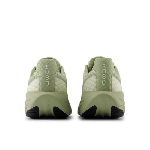 New Balance Men's Fresh Foam X 1080 V14 Running Shoe, Olivine/Mineral, 10 M