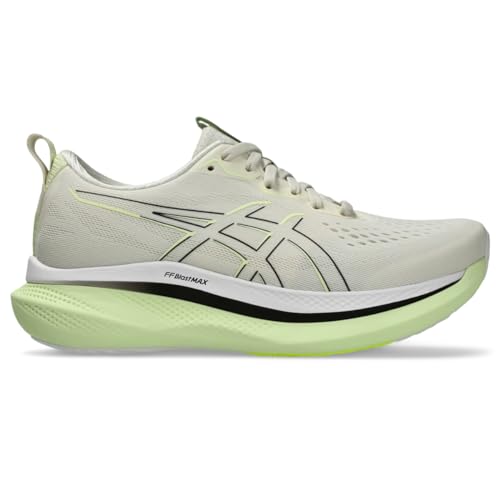 ASICS Women's GLIDERIDE MAX Running Shoe, 10.5, Birch/Black