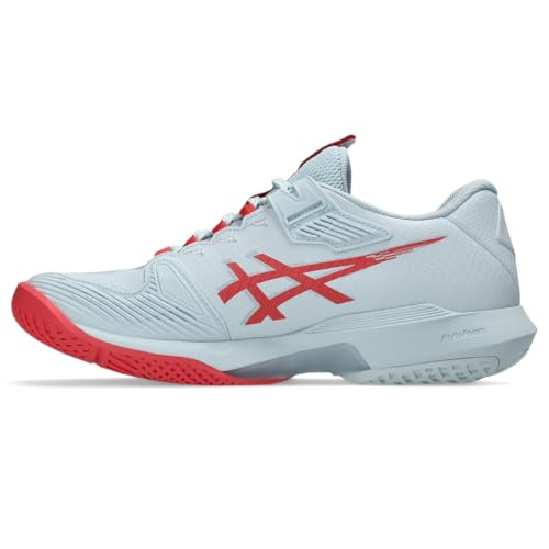 ASICS Women's Solution Speed FF 4 Tennis Shoes, 12, Sky/Sienna