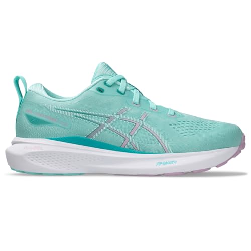 ASICS Kid's Gel-Kayano 31 Grade School Running Shoes, 6.5, Illuminate Mint/Light UBE