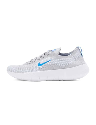 Nike Men's Flex Train Workout Shoes, Grey Fog/Crystal Blue-Pure Platinum, 10.5