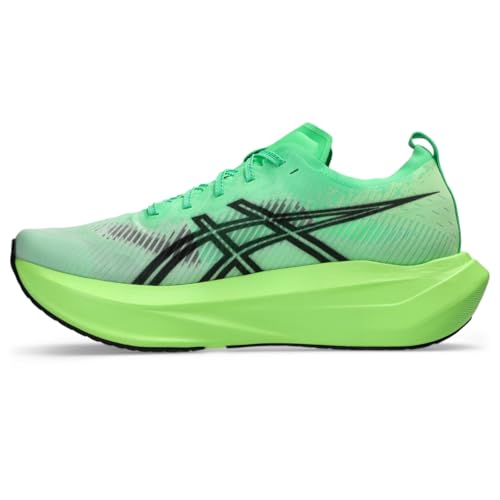 ASICS Unisex MEGABLAST Running Shoes, 8.5M / 10W, Vital Green/Black
