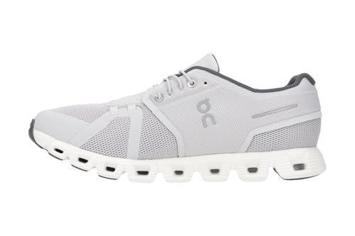 On Men's Cloud 5 Sneakers, Glacier/White, 14 Medium US