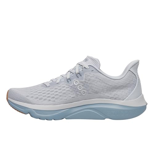 Saucony Men's Kinvara 16 Sneaker, Cloud/Storm, 11