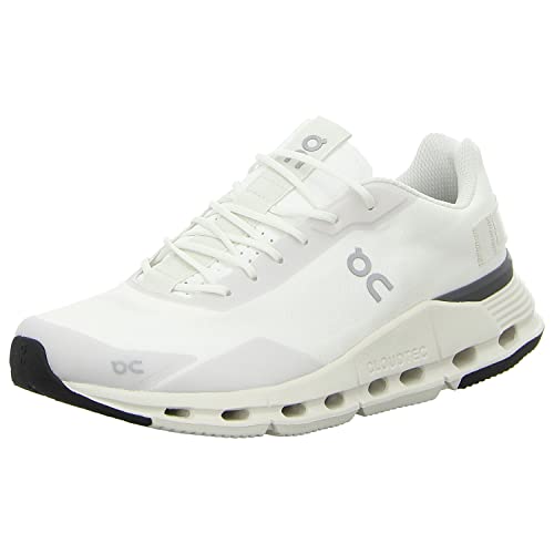 On Men's Cloudnova Form Sneakers, White | Eclipse, 14 Medium US