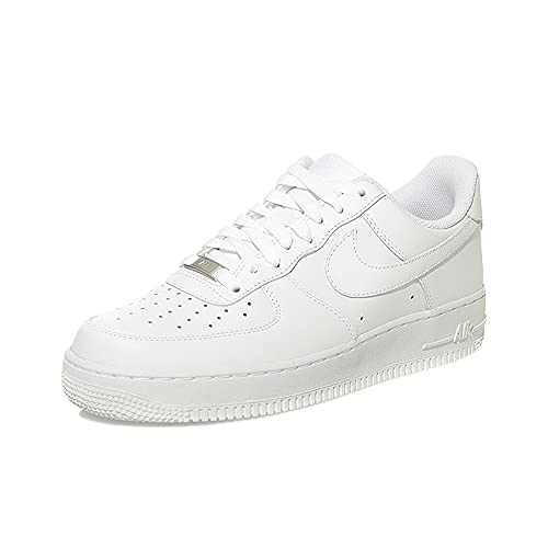 Nike Men's Low-Top Sneakers Shoe, White/Black, 11