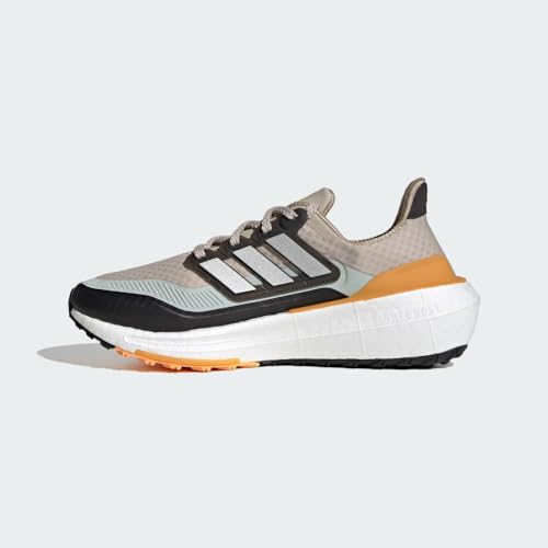 Adidas Mens Ultraboost Light Cold.RDY Wonder Beige/Silver Metallic/Flash Orange 11