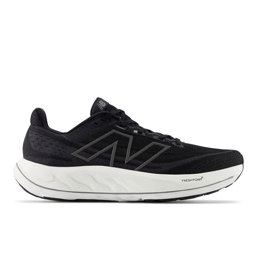 New Balance Men's Fresh Foam X Vongo V6 Running Shoe, Black/White, 10.5 M