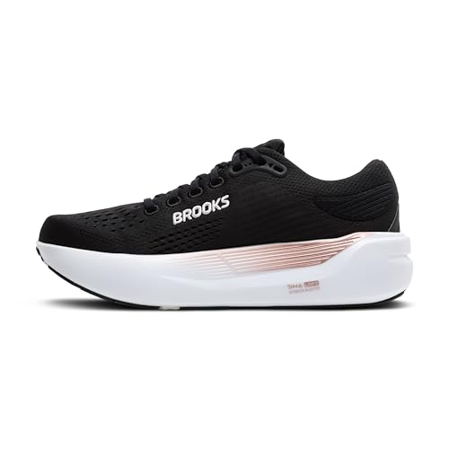 Brooks Women Ghost Max 3 Black/Black/Rose Gold 9.5 Wide
