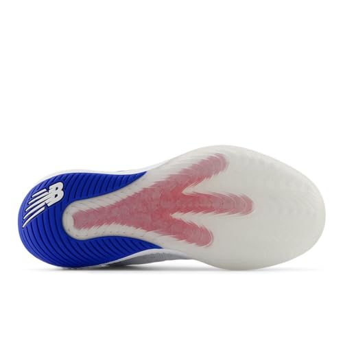 New Balance Women's FuelCell 996 V6 Tennis Shoe, White/Navy, 9 M