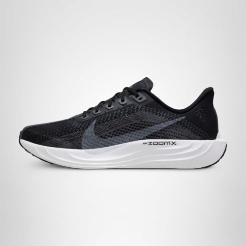 Nike Men's Pegasus Plus Road Running Shoes, Black Pure Platinum Anthracite White, 12 US