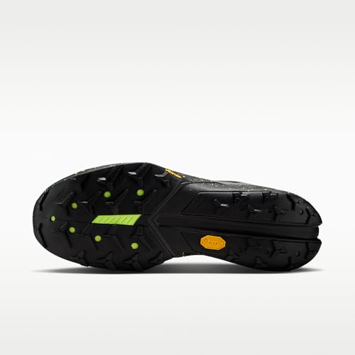 Nike Kiger 10 Trail Running Shoes (Black/Volt Ice/Tattoo/Phantom) Size - alternate view 2