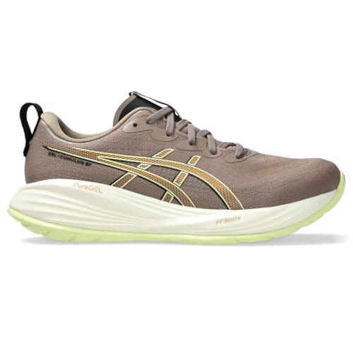 ASICS Men's Gel-Cumulus 27 Running Shoes, 11.5, Taupe Grey/Black