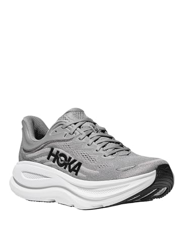 Hoka Mens Bondi 9 Galactic Grey/Stellar Grey 12 Medium