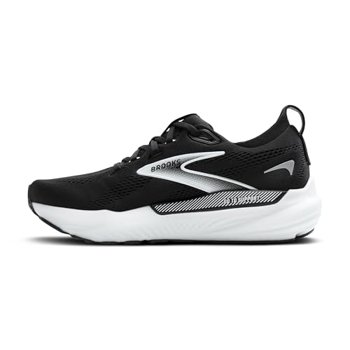 Brooks Men’s Glycerin GTS 22 Supportive Running Shoe - Black/Grey/White - 11 Medium