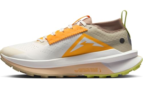 Nike Zegama 2 Women's Trail Running Shoes (FD5191-005, Summit White/Laser Orange/Total Orange/Black) Size 8 - alternate view 9