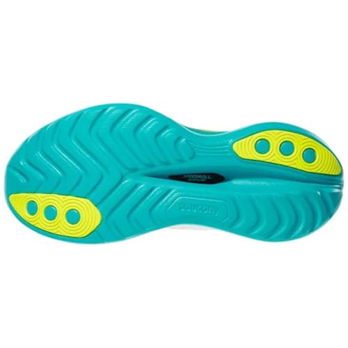 Saucony Men's Endorphin Trainer Sneaker, White/Mutant, 13