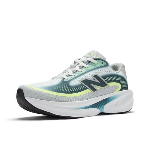 New Balance Women's Ellipse v1 Running Shoe, Deep End/Medusa Green, 8.5
