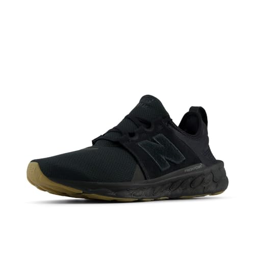 New Balance Men's Fresh Foam X Cruz V3 Running Shoe, Black/Black/Gum 020, 10 M - product image
