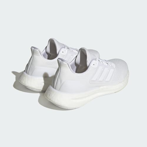 adidas Mens Pureboost 23 Running Sneakers Shoes - White - Size 10.5 M