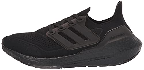Adidas Men's Ultraboost 21, Black/Black/Black, 9