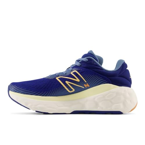 New Balance Women's Fresh Foam X 840 V1 Running Shoe, Inkwell/Heron Blue/Peach Blossom, 10 M