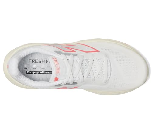 New Balance Womens Fresh Foam X 1080v14 103 White/Angora 8.5 Wide