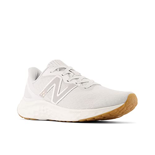 New Balance Women's Fresh Foam Arishi V4 Running Shoe, Summer Fog/Nimbus Cloud/Light Gold Metallic, 7