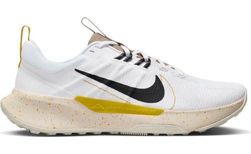 Nike Men's Juniper Trail 2 Nn Low, White Black Vivid Sulfur Khaki, 12