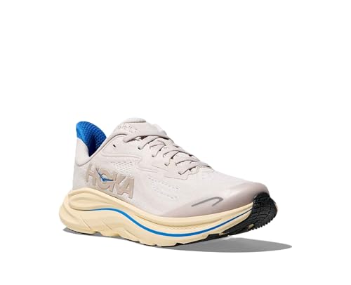 Hoka Unisex Clifton 10 (Big Kid) Stucco/Virtual Blue 4.5 Medium