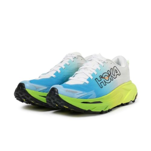 Hoka Mens Mafate 5 Frost/Hoka Citrus 11 Medium - alternate view 3
