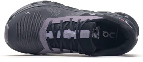 On Men's Cloudrunner Sneakers, Iron/Black, 13 Medium US