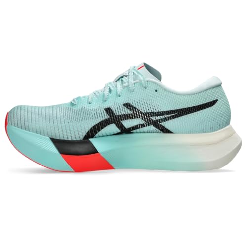 ASICS Unisex METASPEED Sky Running Shoes, 11M / 12.5W, Illuminate Mint/Black