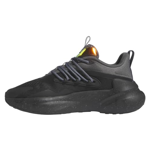 adidas Unisex-Adult Alphaboost V2, Black/Black/Grey, 14.5