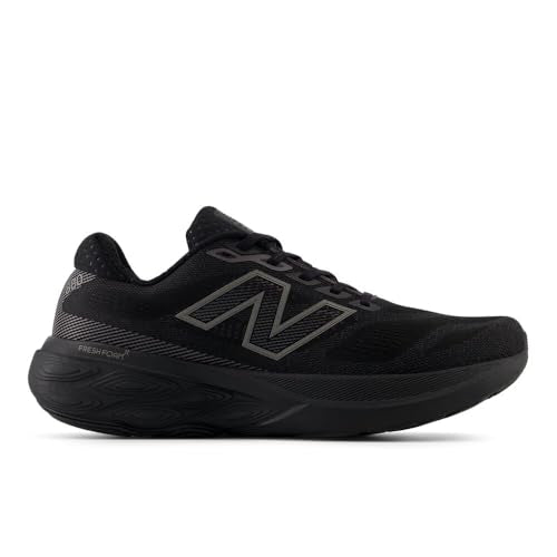 New Balance Men's Fresh Foam X 880 V15 Running Shoe, Black/Black/Black Metallic, 12.5 M
