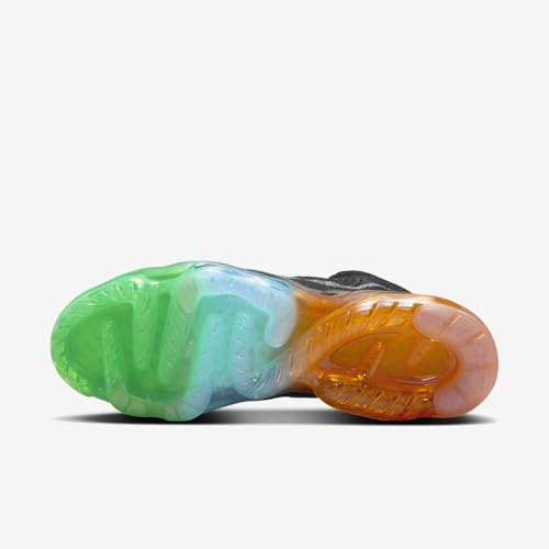 Nike Air Vapormax 2023 Flyknit Men's Shoes (DV1678-014, Black/Green Strike/Light Curry/Black) Size 10