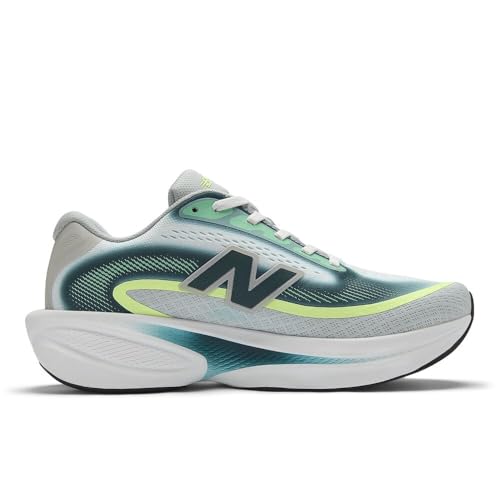 New Balance Women's Ellipse v1 Running Shoe, Deep End/Medusa Green, 8.5