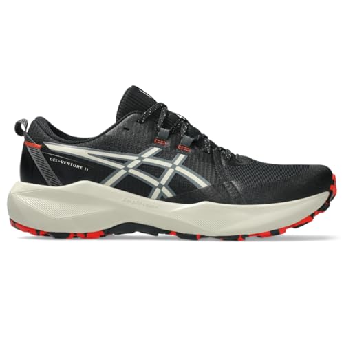 ASICS Men's Gel-Venture 11 Running Shoes, 11, Black/Light DUST
