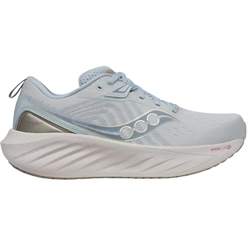 Saucony Women's Triumph 22 Sneaker, Vapor/Moon, 7.5