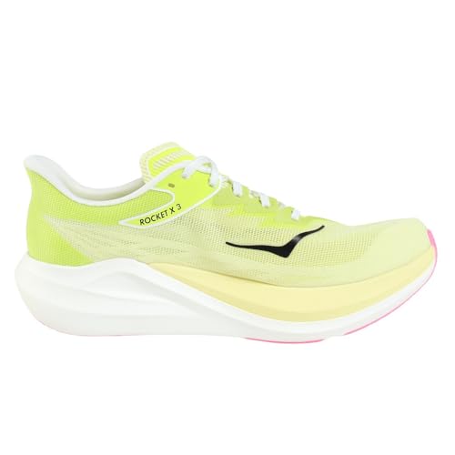 Hoka Unisex Rocket X 3 Sunlight/Neon Hoka Citrus Men's 11, Women's 12 Medium - alternate view 7