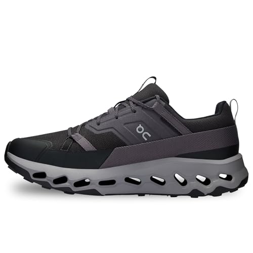 On Men's Cloudhorizon Athelectic shoes, Black/Alloy, 10 Medium