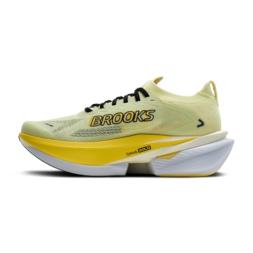 Brooks Men's Hyperion Max 3 Neutral Running Shoe - Luminary/Cyber Yellow/Black - 11 Medium