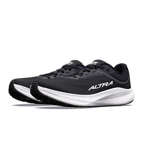 Altra men's Torin 9 wide road running shoe in Black and White