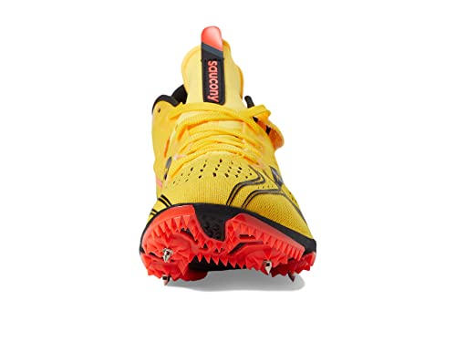 Saucony Women's Endorphin 3 Running Shoe, VIZIGLD/VIZIRED, 11