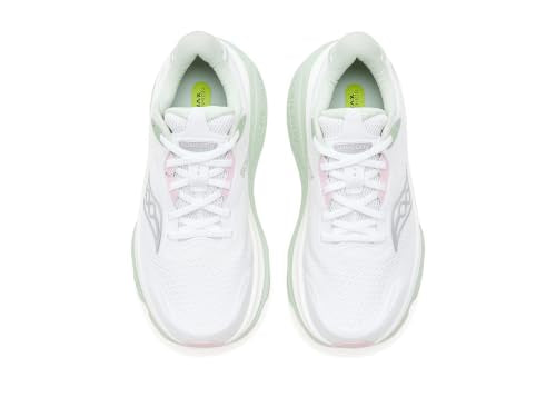 Saucony Women's Hurricane 26 Sneaker, White/Cast, 11