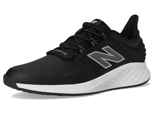 New Balance Golf Shoe Men's Fresh Foam ROAV Golf v2, Black/Grey 10.5 Medium
